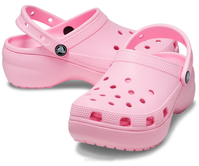 נעליים il Crocs נשים סתימת פלטפורמה קלאסית פלָמִינגוֹ 2DZ4101
