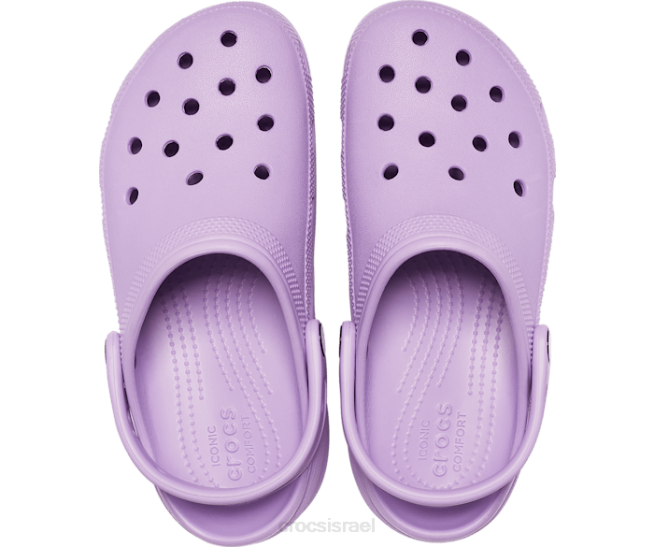 נעליים il Crocs נשים סתימת פלטפורמה קלאסית סַחְלָב 2DZ4102