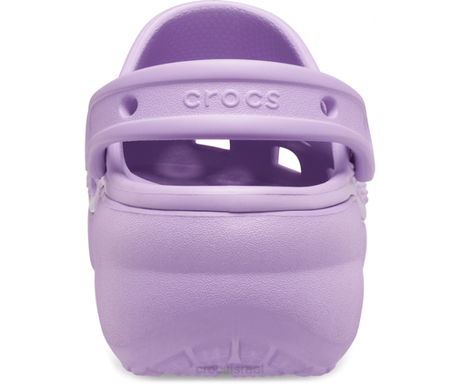 נעליים il Crocs נשים סתימת פלטפורמה קלאסית סַחְלָב 2DZ4102