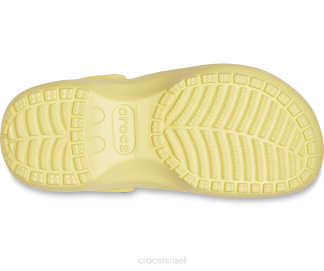 נעליים il Crocs נשים סתימת פלטפורמה קלאסית בננה 2DZ4103