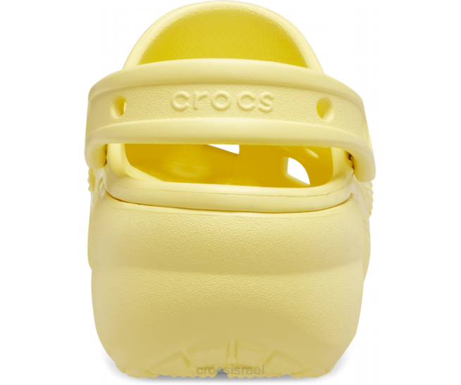 נעליים il Crocs נשים סתימת פלטפורמה קלאסית בננה 2DZ4103