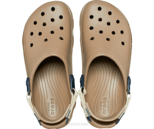נעליים il Crocs נשים סתימה לכל השטח חאקי/מולטי 2DZ4107