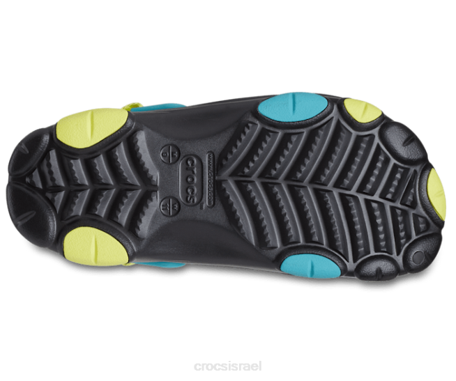 נעליים il Crocs נשים סתימה לכל השטח שחור/רב 2DZ4111