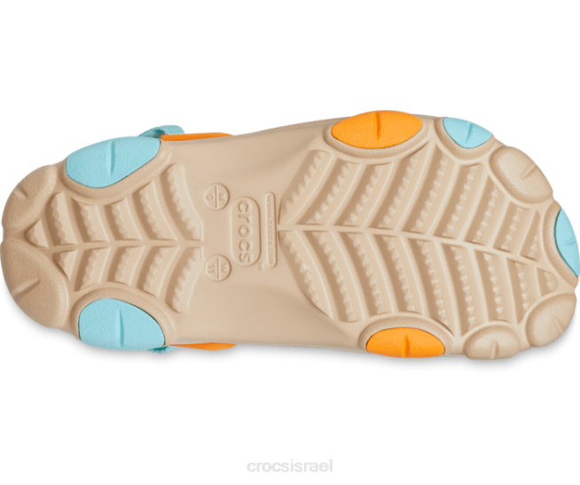 נעליים il Crocs נשים סתימה לכל השטח צ'אי/מולטי 2DZ4112