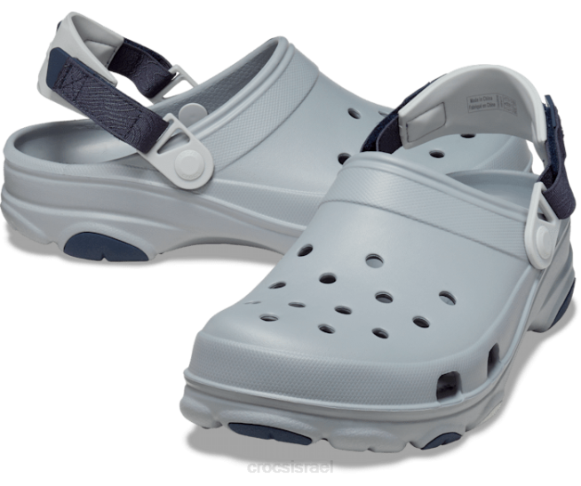 נעליים il Crocs נשים סתימה לכל השטח אפור בהיר 2DZ4115