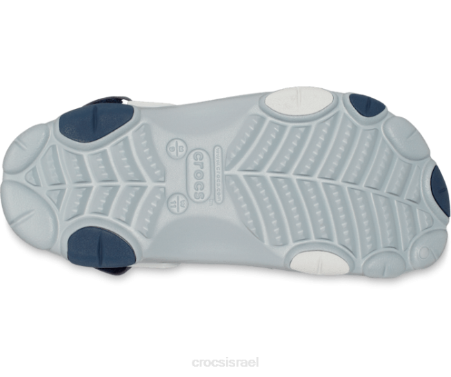 נעליים il Crocs נשים סתימה לכל השטח אפור בהיר 2DZ4115