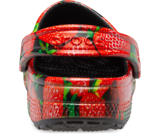 נעליים il Crocs נשים סתימה היפר-אמיתית קלאסית אדום שחור 2DZ4123