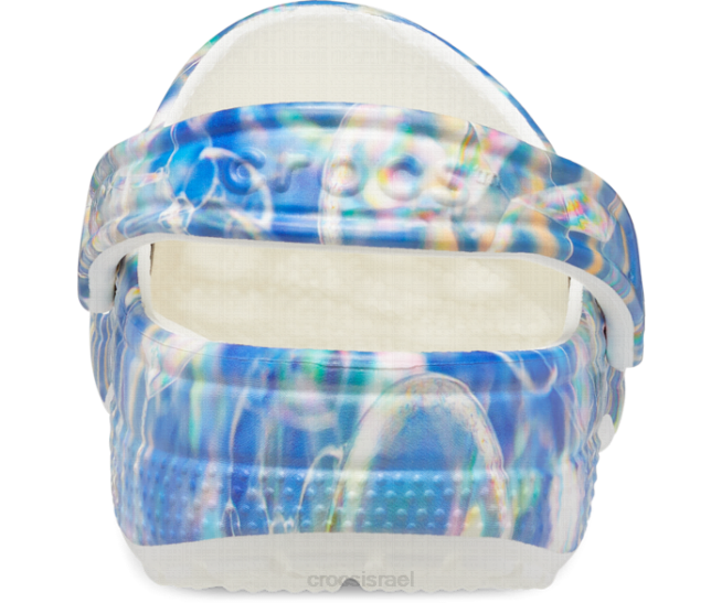 נעליים il Crocs נשים סתימה היפר-אמיתית קלאסית רב/לבן 2DZ4124