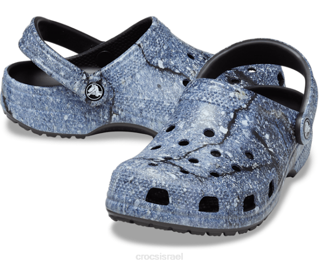 נעליים il Crocs נשים סתימה היפר-אמיתית קלאסית רב/שחור 2DZ4125