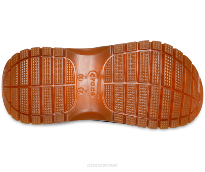 נעליים il Crocs נשים קבק ג'ינס מגה קראש לבן/רב 2DZ4126