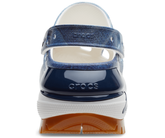 נעליים il Crocs נשים קבק ג'ינס מגה קראש לבן/רב 2DZ4126