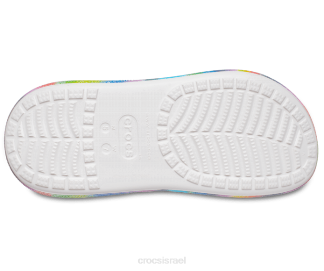 נעליים il Crocs נשים סתימת צבע ריסוס קלאסית שחור/רב 2DZ4127