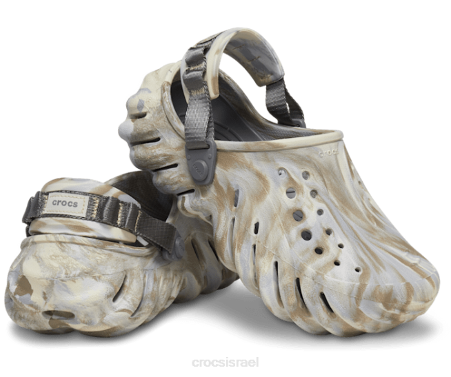 נעליים il Crocs נשים אקו סתימה משיש עצם/רב 2DZ4128