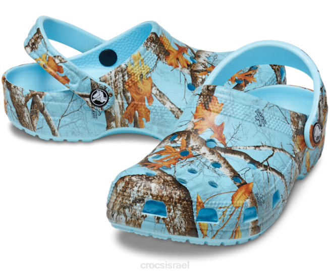 נעליים il Crocs נשים צבעי קצה קלאסיים של עץ אמיתי נסתמים אַרקטִי 2DZ4132