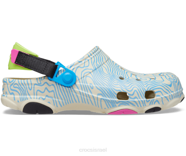 נעליים il Crocs נשים סתימה טופוגרפית לכל השטח עצם/רב 2DZ4135