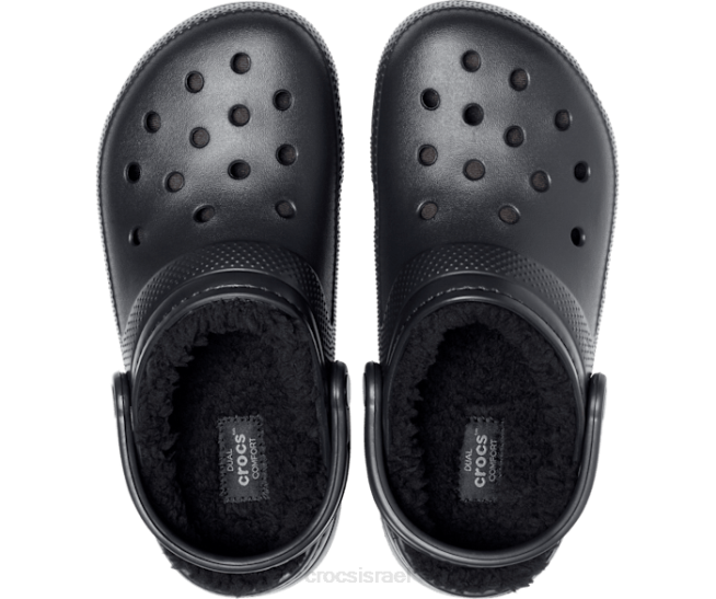 נעליים il Crocs נשים קבקנית מרופדת קלאסית שָׁחוֹר 2DZ4138