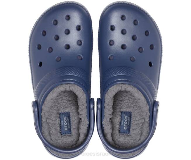 נעליים il Crocs נשים קבקנית מרופדת קלאסית חיל הים/פחם 2DZ4139