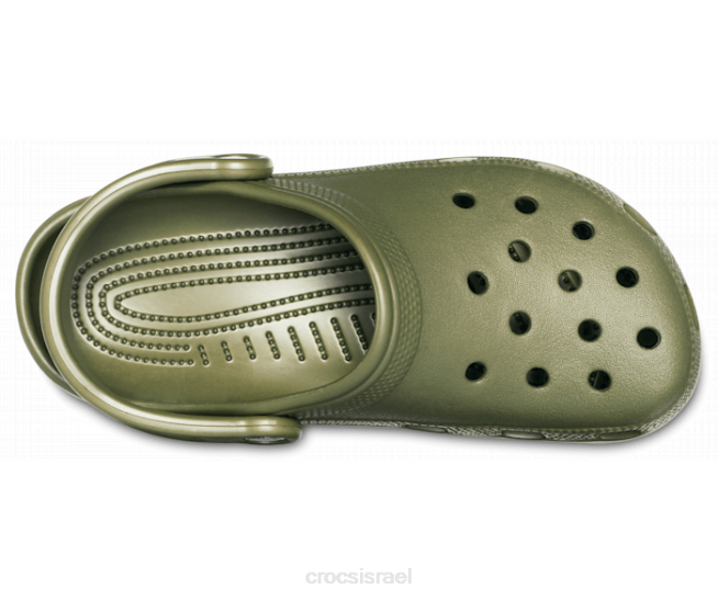 נעליים il Crocs נשים סתימה קלאסית צבא ירוק 2DZ413