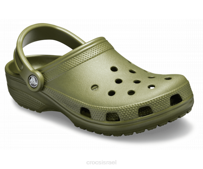 נעליים il Crocs נשים סתימה קלאסית צבא ירוק 2DZ413
