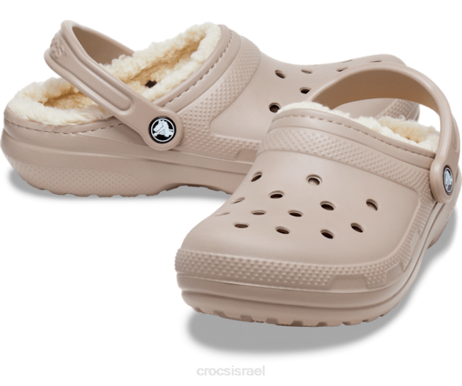 נעליים il Crocs נשים קבקנית מרופדת קלאסית פטריות/עצם 2DZ4140