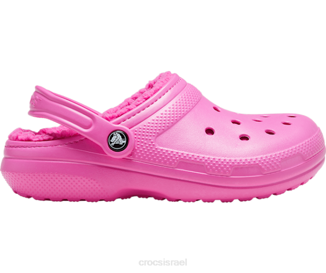 נעליים il Crocs נשים קבקנית מרופדת קלאסית ורוד חשמלי 2DZ4144