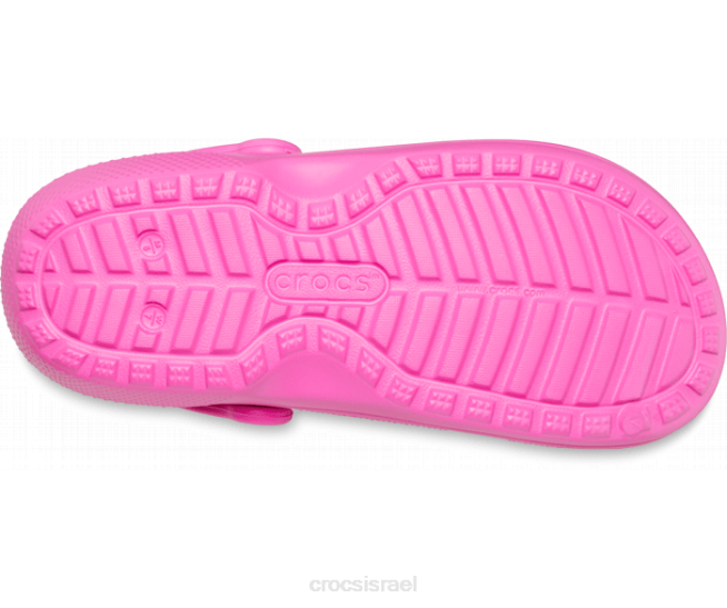 נעליים il Crocs נשים קבקנית מרופדת קלאסית ורוד חשמלי 2DZ4144