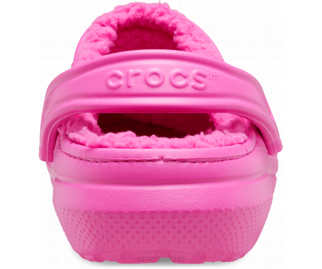נעליים il Crocs נשים קבקנית מרופדת קלאסית ורוד חשמלי 2DZ4144