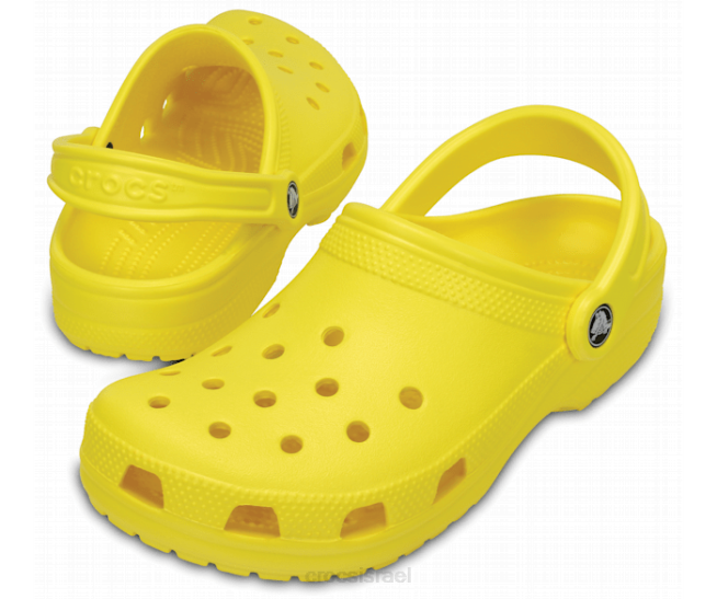 נעליים il Crocs נשים סתימה קלאסית לימון 2DZ414