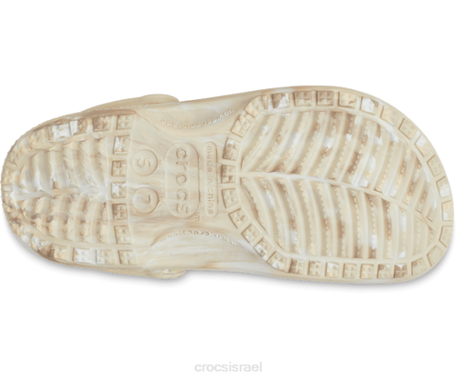 נעליים il Crocs נשים קבקב שיש קלאסי עצם/רב 2DZ4155