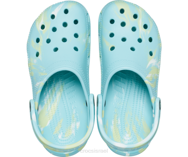 נעליים il Crocs נשים קבקב שיש קלאסי מים טהורים/מולטי 2DZ4156
