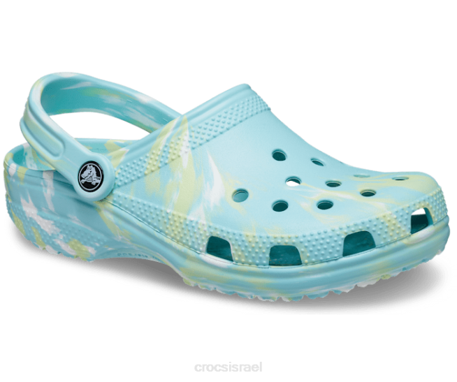 נעליים il Crocs נשים קבקב שיש קלאסי מים טהורים/מולטי 2DZ4156