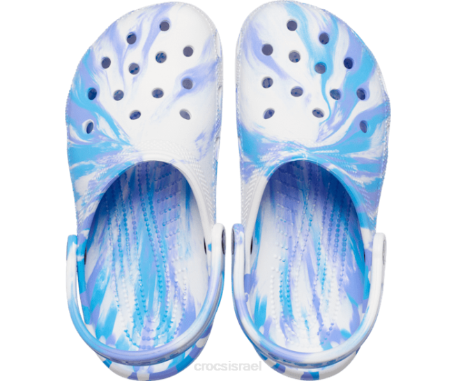 נעליים il Crocs נשים קבקב שיש קלאסי לבן/חמצן 2DZ4158