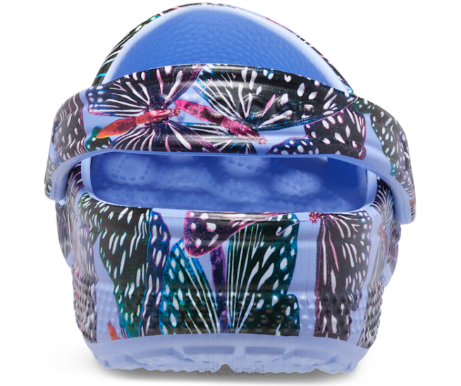 נעליים il Crocs נשים קבק פרפר קלאסי ג'לי ירח/מולטי 2DZ4163