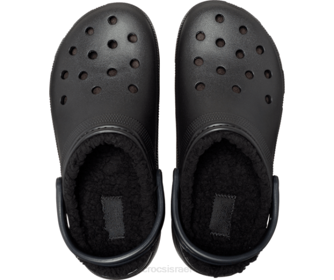 נעליים il Crocs נשים סתימה מרופדת פלטפורמה קלאסית שָׁחוֹר 2DZ4164
