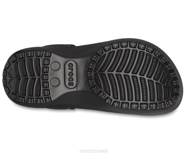 נעליים il Crocs נשים סתימה מרופדת פלטפורמה קלאסית שָׁחוֹר 2DZ4164