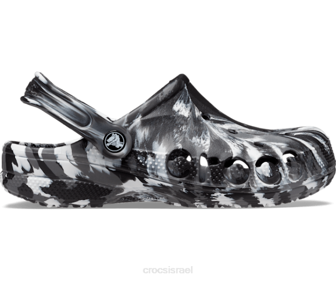 נעליים il Crocs נשים סתימה משיש באיה לבן שחור 2DZ4166