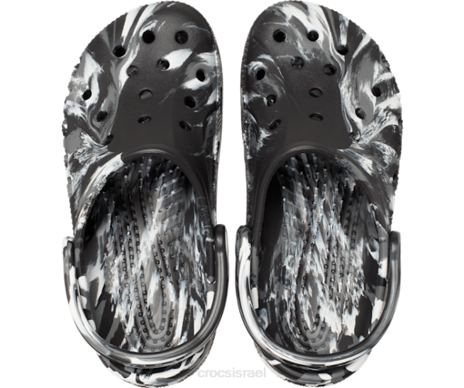 נעליים il Crocs נשים סתימה משיש באיה לבן שחור 2DZ4166