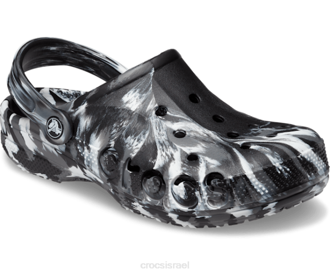 נעליים il Crocs נשים סתימה משיש באיה לבן שחור 2DZ4166