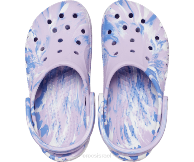 נעליים il Crocs נשים סתימה משיש באיה לבנדר/מולטי 2DZ4167