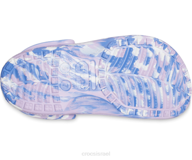 נעליים il Crocs נשים סתימה משיש באיה לבנדר/מולטי 2DZ4167