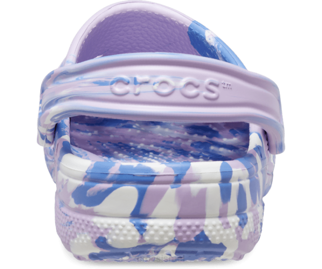 נעליים il Crocs נשים סתימה משיש באיה לבנדר/מולטי 2DZ4167