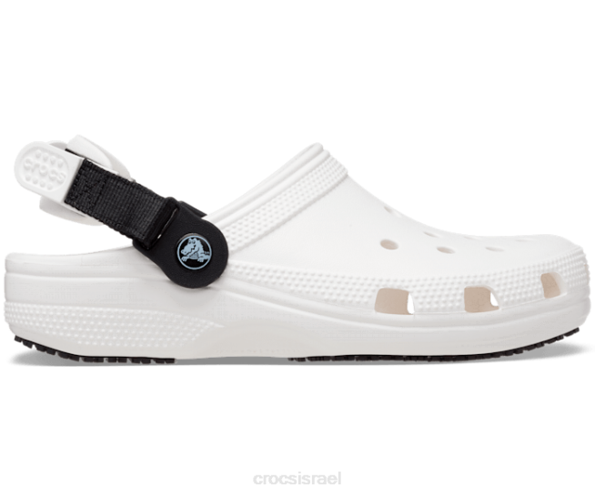 נעליים il Crocs נשים סתימת רצועה מתכווננת קלאסית לבן 2DZ4169