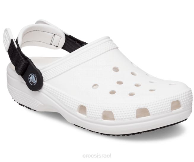 נעליים il Crocs נשים סתימת רצועה מתכווננת קלאסית לבן 2DZ4169