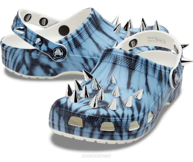 נעליים il Crocs נשים גוש מורדים קלאסי רב/לבן 2DZ4171