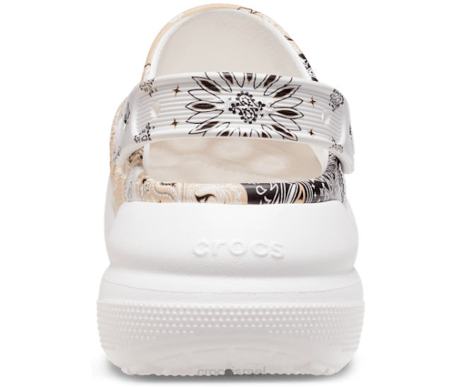 נעליים il Crocs נשים קבק בנדנה קראש קלאסי צ'אי/מולטי 2DZ4173