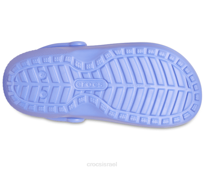 נעליים il Crocs נשים מגף ניאו פאף קלאסי עם קווים סגול דיגיטלי 2DZ4174