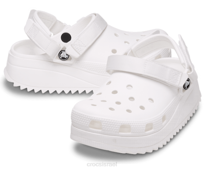 נעליים il Crocs נשים סתימת מטיילים לבן 2DZ4181