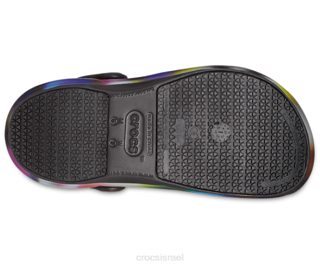 נעליים il Crocs נשים סתימה גרפית ביסטרו רב ניאון/שחור 2DZ4186