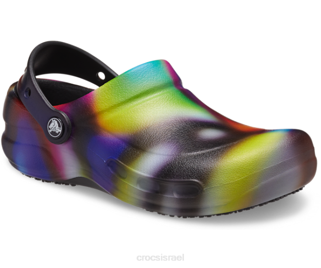 נעליים il Crocs נשים סתימה גרפית ביסטרו רב ניאון/שחור 2DZ4186