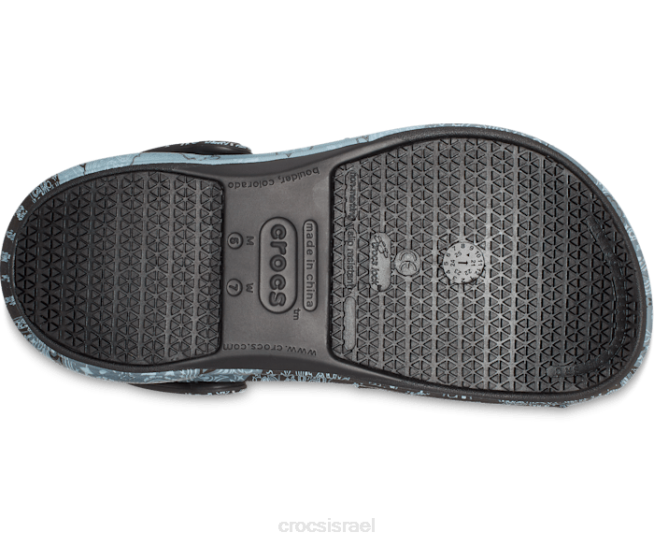 נעליים il Crocs נשים סתימה גרפית ביסטרו לבן שחור 2DZ4187